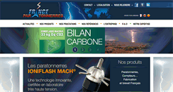 Desktop Screenshot of france-paratonnerres.com